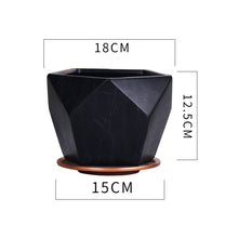 Load image into Gallery viewer, Ceramic Flower Pot Indoor Chlorophytum Green Radish Succulent Breathable Flower Pot

