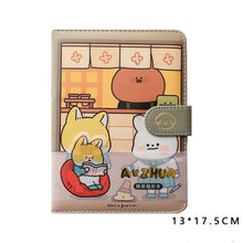 Load image into Gallery viewer, Cute Cartoon Illustration Magnetic Diary
