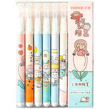 Load image into Gallery viewer, Double-Headed Highlighter 6-Color Set Marker Pen
