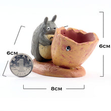 Load image into Gallery viewer, My Neighbor Totoro Cart Resin Doll Ornaments And Flower Pots
