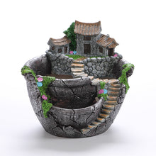 Load image into Gallery viewer, Home Gardening Small Sky Garden Succulent Platter Flower Pot
