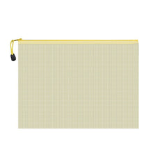 Load image into Gallery viewer, Plastic Transparent Mesh Zipper File Bag
