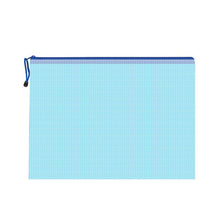 Load image into Gallery viewer, Plastic Transparent Mesh Zipper File Bag
