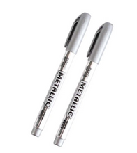 Load image into Gallery viewer, Metallic Craft Pen Gold and Silver Marker Pen
