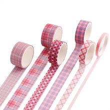 Load image into Gallery viewer, Creative Cute Retro Plaid Hand Account Tape Sticker
