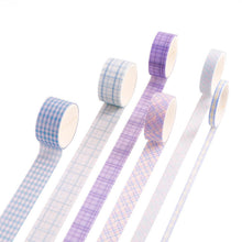 Load image into Gallery viewer, Creative Cute Retro Plaid Hand Account Tape Sticker
