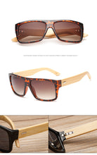 Load image into Gallery viewer, Retro Wooden Bamboo Leg Glasses Men And Women Sunglasses
