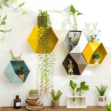 Load image into Gallery viewer, Creative Retro Wall Hanging Flower Stand
