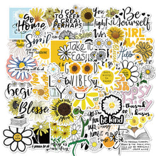 Load image into Gallery viewer, Little Daisy English Luggage Notebook Sticker
