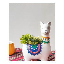 Load image into Gallery viewer, Alpaca Planter Resin Llama Flower Pot for Succulents Plants
