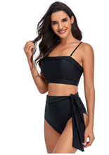 Load image into Gallery viewer, Cross Border Exclusive For 2021 New Bikini High Waist Split Body Swimsuit in Europe And America

