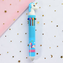Load image into Gallery viewer, Girly Heart Cartoon Multicolor Press Ballpoint Pen
