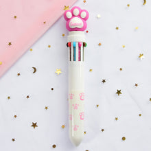 Load image into Gallery viewer, Girly Heart Cartoon Multicolor Press Ballpoint Pen
