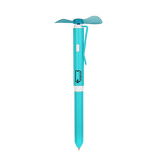 Load image into Gallery viewer, Metal Fan Ballpoint Pen, Signature Pen, Creative Portable Pen
