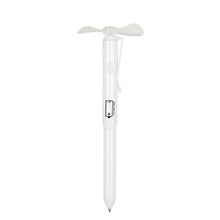 Load image into Gallery viewer, Metal Fan Ballpoint Pen, Signature Pen, Creative Portable Pen
