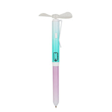 Load image into Gallery viewer, Metal Fan Ballpoint Pen, Signature Pen, Creative Portable Pen
