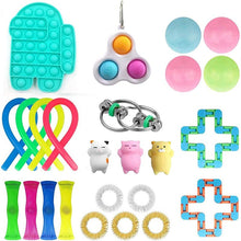 Load image into Gallery viewer, Toys Set Anti Stress Box Strings Marble Relief Gift Adults Children Antistress Relief Fidget Toy Pack

