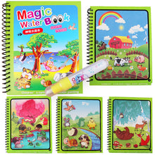 Load image into Gallery viewer, Children's Diy Magic Water Painting Book Creative Magic Water Painting Book
