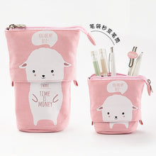 Load image into Gallery viewer, Creative student stationery canvas pencil bag
