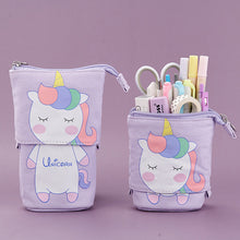 Load image into Gallery viewer, Creative student stationery canvas pencil bag
