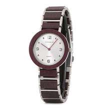 Load image into Gallery viewer, Quartz Wood Watch Waterproof Stainless Steel Casual Watch
