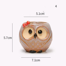 Load image into Gallery viewer, Creative Simple Succulent Owl Flower Pot
