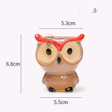 Load image into Gallery viewer, Creative Simple Succulent Owl Flower Pot
