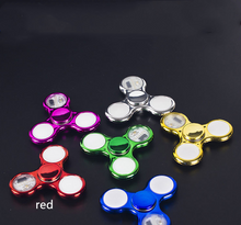 Load image into Gallery viewer, Luminous LED Light Fidget Spinner Hand Top Spinners Glow in Dark Light
