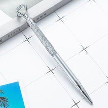 Load image into Gallery viewer, Manufacturer Spot Gold Powder Diamond Ballpoint Pen Metal Pen Advertising Pen
