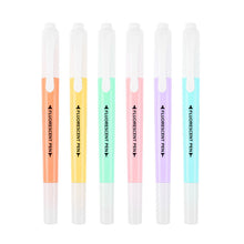 Load image into Gallery viewer, Colored Thick Strokes And Accent Pens Candy Color Pastel Note Set
