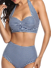 Load image into Gallery viewer, European And American Digital Print High Waist Split Bikini

