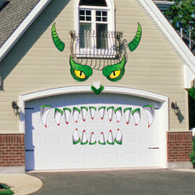 Load image into Gallery viewer, Creative Halloween Plastic Eyes Halloween Decoration Green Monster Halloween Door Sticker Decoration
