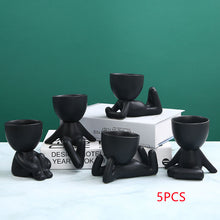 Load image into Gallery viewer, Home Ceramics Little People Succulent Vase Creative Desktop Art Crafts Decoration

