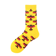 Load image into Gallery viewer, Color Spring, Autumn And Winter Fashion Cotton Socks, Airplane Fashion Socks

