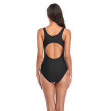 Load image into Gallery viewer, Comfortable Swimsuit Athletic Women'S Sports Color-Blocking Triangle One-Piece Swimsuit
