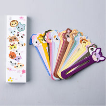 Load image into Gallery viewer, Cute Animal Farm Paper Bookmark Book Holder Multifunctional Kawaii Children's Stationery For School
