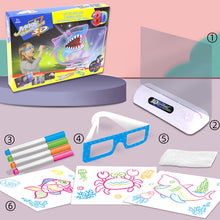 Load image into Gallery viewer, Light Puzzle Children's Drawing Board
