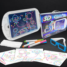 Load image into Gallery viewer, Light Puzzle Children's Drawing Board
