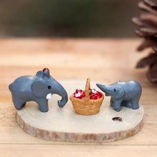 Load image into Gallery viewer, Micro Landscape Decoration Set Eco Bottle Accessories Succulent Decoration Mini Cute Animal Three-Piece Jewelry Decoration
