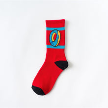 Load image into Gallery viewer, 2020 New Women Fashion Cotton Socks Cake Donut Funny Novelty Socks Men Doughnuts Food Crazy Street Socks Teen Funky Sock Fun
