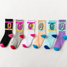 Load image into Gallery viewer, 2020 New Women Fashion Cotton Socks Cake Donut Funny Novelty Socks Men Doughnuts Food Crazy Street Socks Teen Funky Sock Fun
