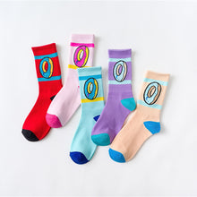 Load image into Gallery viewer, 2020 New Women Fashion Cotton Socks Cake Donut Funny Novelty Socks Men Doughnuts Food Crazy Street Socks Teen Funky Sock Fun
