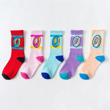 Load image into Gallery viewer, 2020 New Women Fashion Cotton Socks Cake Donut Funny Novelty Socks Men Doughnuts Food Crazy Street Socks Teen Funky Sock Fun
