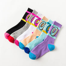 Load image into Gallery viewer, 2020 New Women Fashion Cotton Socks Cake Donut Funny Novelty Socks Men Doughnuts Food Crazy Street Socks Teen Funky Sock Fun

