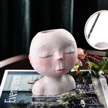 Load image into Gallery viewer, Nordic Creative Art Doll Sculpture Flower Pot
