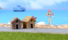 Load image into Gallery viewer, Moss Micro-Landscape Ornaments Resin Board House Diy Assembly Small Ornaments
