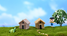 Load image into Gallery viewer, Moss Micro-Landscape Ornaments Resin Board House Diy Assembly Small Ornaments
