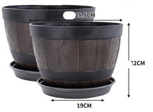 Load image into Gallery viewer, Resin Planting Flower Planting Tree Creative Plastic Green Sill Flower Pot
