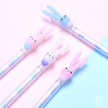 Load image into Gallery viewer, Cartoon Cute Creative Long Ears Ice Cream Rabbit Gel Pen 0.5mm
