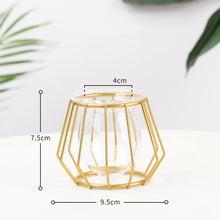 Load image into Gallery viewer, Simple Ins Hydroponic Small Vase Creative Glass Transparent Flower Water Plant Decoration Ornaments

